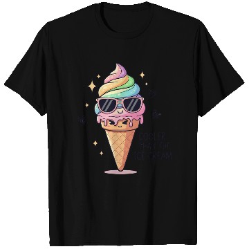 Discover Cooler Than Ice Cream Pun T Shirts