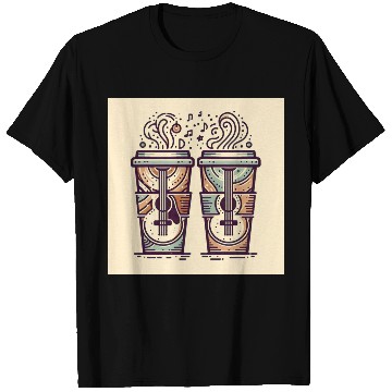 Discover "SUN & US" Matching T Shirts - Where Coffee Meets