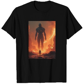 Discover Giant Alien Overwatch Scene T Shirts