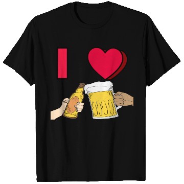Discover I LOVE BEER #1 T Shirts
