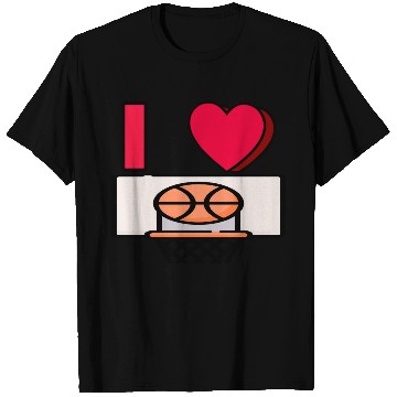 Discover I LOVE BASKETBALL #2 T Shirts