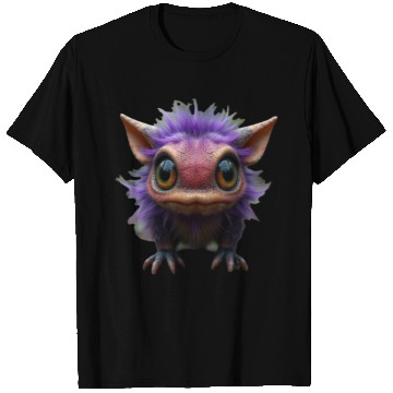 Discover Cutie Creature - Purple T Shirts