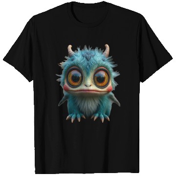 Discover Cutie Creature Green Horns T Shirts