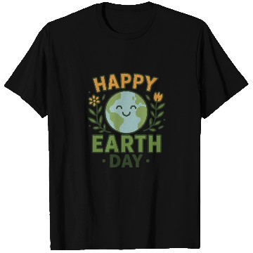 Discover Happy Earth Day Eco-Friendly Design T Shirts