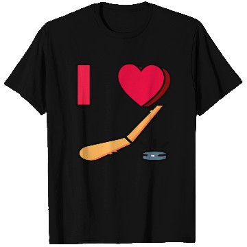Discover I LOVE HOCKEY #1 T Shirts