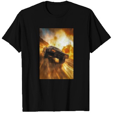 Discover Muscle Car in Firestorm Drift T Shirts