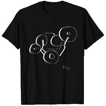 Discover Abstract Drums – white T Shirts