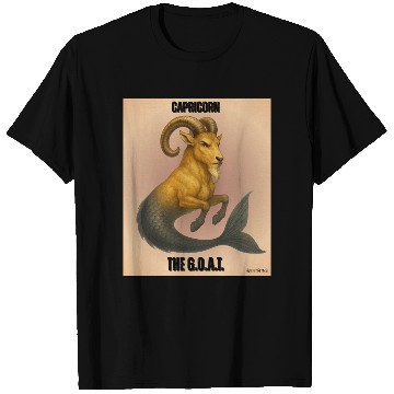 Discover Capricorn The Mythical Sea Goat T Shirts