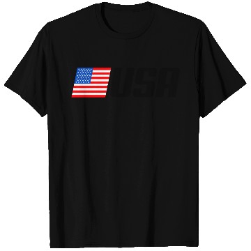 Discover Patriotic American Flag Silhouette T Shirts