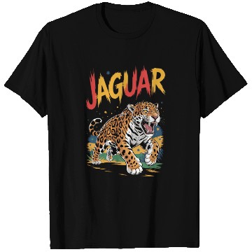 Discover Vivid Jaguar Bold Print T Shirts