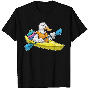 Discover Duck Easter Kayak T Shirts