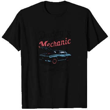Discover Retro Mechanic Car Illustration T Shirts