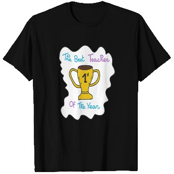 Discover First Teacher Appreciation Trophy Design T Shirts