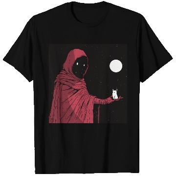 Discover Mystical Night Creature Illustration T Shirts