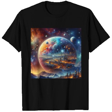 Discover Futuristic Sci-FI Fantasy with Alien Planet T Shirts