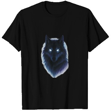 Discover Enigmatic Howling Wolf Design T Shirts