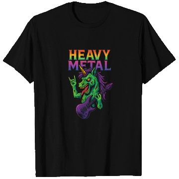 Discover Heavy Metal Zombie Unicorn T Shirts