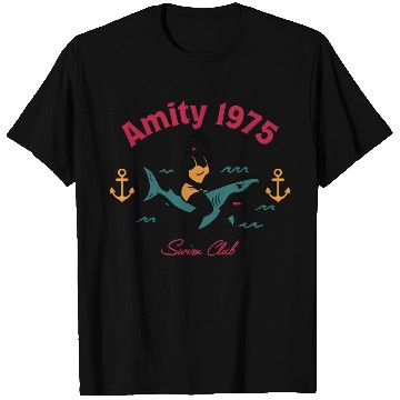 Discover Swim Club 1975 American Retro T Shirts