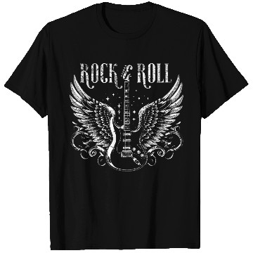 Discover Rock & Roll Guitar T Shirts