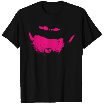 Discover Vibrant Pink Abstract Ink Splash Design T Shirts