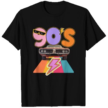 Discover Retro 90s Muscle Vibes T Shirts