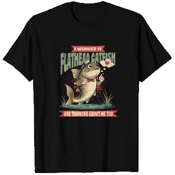 Discover Flathead Catfish T Shirts