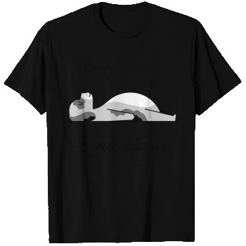 Discover Dog napping. Sorry I can't, I got (napping) plans  T Shirts