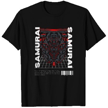 Discover Futuristic Demonic Warrior Mask T Shirts