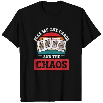 Discover Retro Playing Card Games Pinochle Tournament T Shirts
