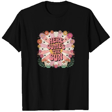 Discover Here Comes The Sun Flowers Abstract Art Lover T Shirts