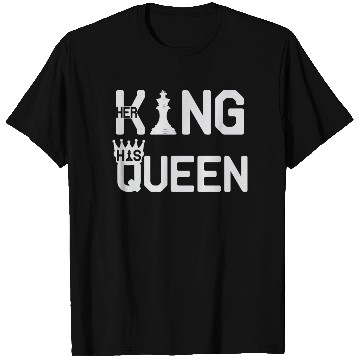 Discover Her King His Queen Chess Motivation Lover Humor T Shirts