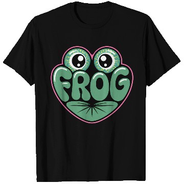 Discover Funny Frog Face – Cute & Quirky Amphibian Design T Shirts
