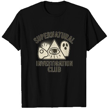 Discover Supernatural Investigation Club Emblem T Shirts