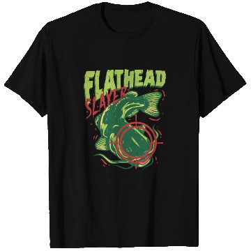 Discover Flathead Catfish Flathead Slayer T Shirts
