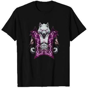 Discover Wolf Mythic Warrior  T Shirts