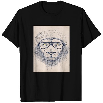 Discover Hipster Lion Best Selling Top Store Popular T Shirts