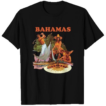 Discover Bahamas, Collage T Shirts