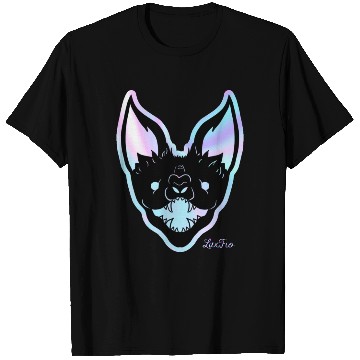 Discover Neon Lit Fierce Bat Design T Shirts