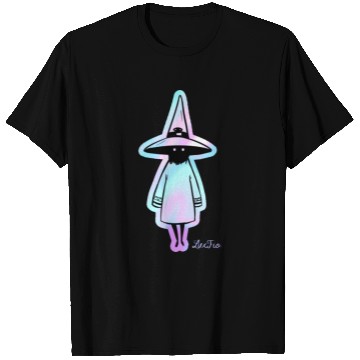 Discover Mystical Witch with Neon Aura T Shirts