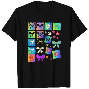 Discover Pastel Aesthetic Stam Y2K Cute Girly Coquette Bow T Shirts