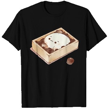 Discover Kawaii Mochi Cookie Illustration T Shirts