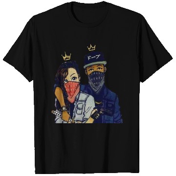 Discover Urban Rebels Masked Duo T Shirts Design