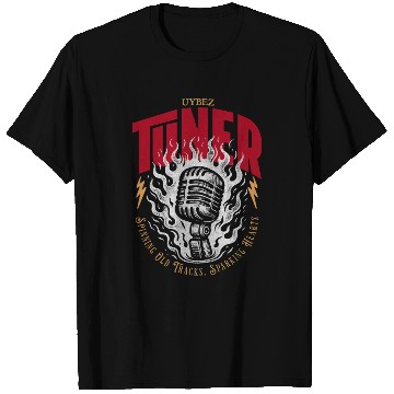 Discover Vybez Tuner Retro Music T Shirts | 90s Y2K Cassette