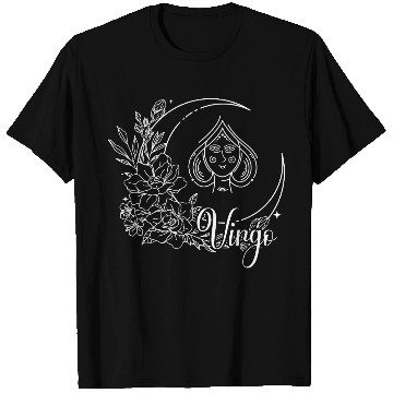 Discover Virgo zodiac astrology T Shirts