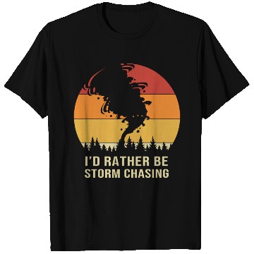 Discover Storm Chaser Weather Lightning T Shirts
