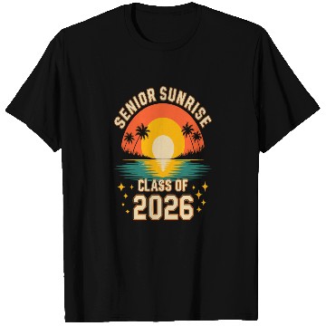 Discover Senior Sunrise 2026 High School Graduation T Shirts