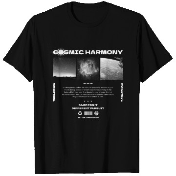 Discover Celestial Space and Night Sky Artwork T Shirts
