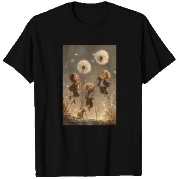 Discover Joyful Dandelion Adventure T Shirts