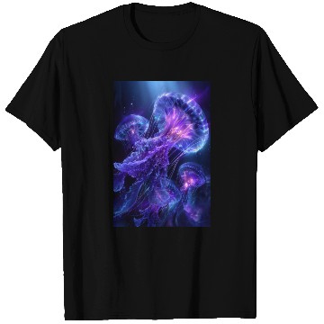 Discover Neon Glow Jellyfish T Shirts