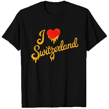 Discover I love Switzerland T Shirts
